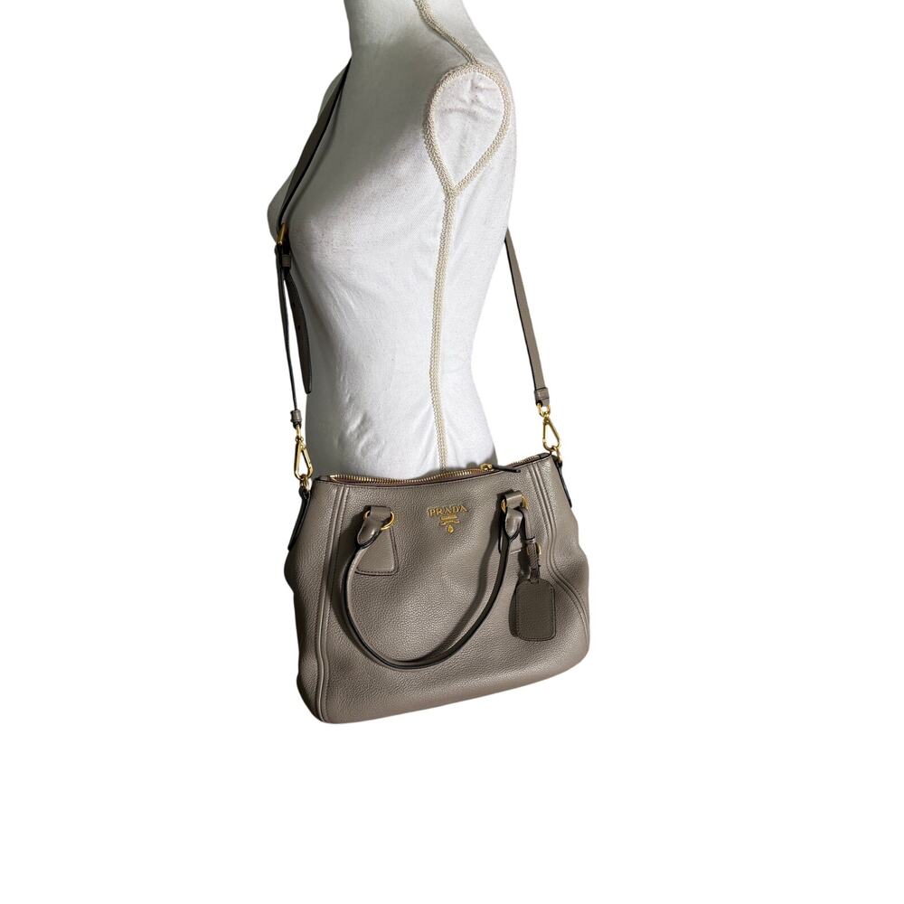 Prada Leather Top Handle Bag - Picture 1 of 10